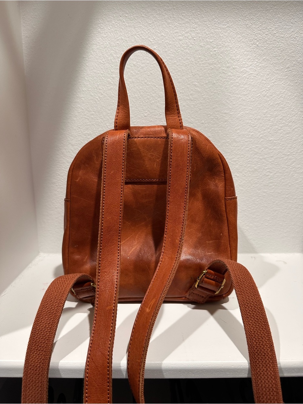Madewell Mini Lorimer Backpack - Picture 2 of 3